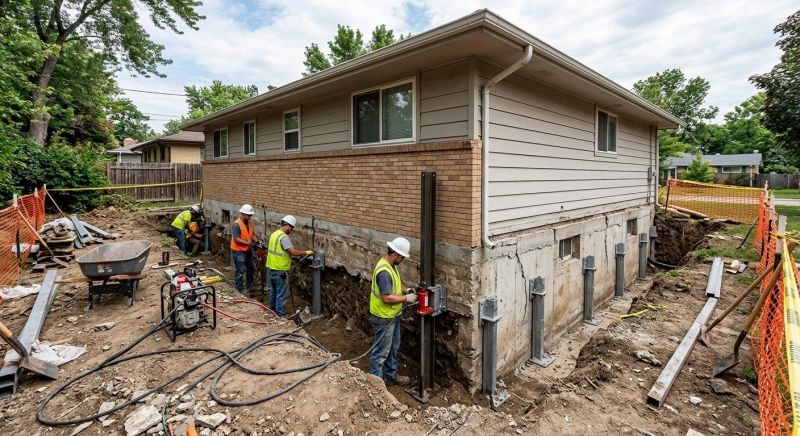 Foundation Stabilizing in Greenville, SC