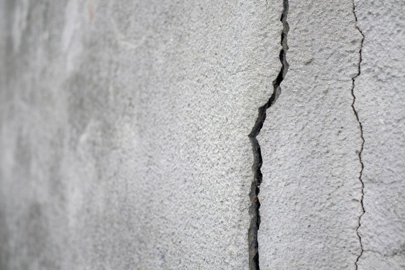 Basement Wall Crack Repair detail