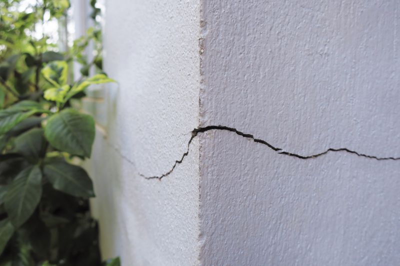 Basement Wall Crack Repair detail