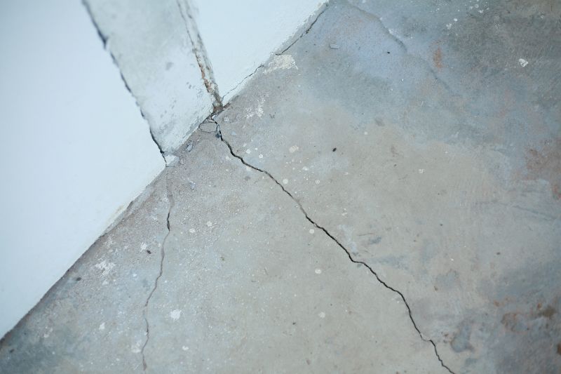 Basement Wall Crack Repair detail